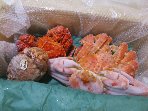 かにまみれ4大カニ