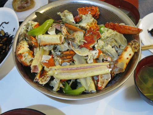 蟹の味噌汁